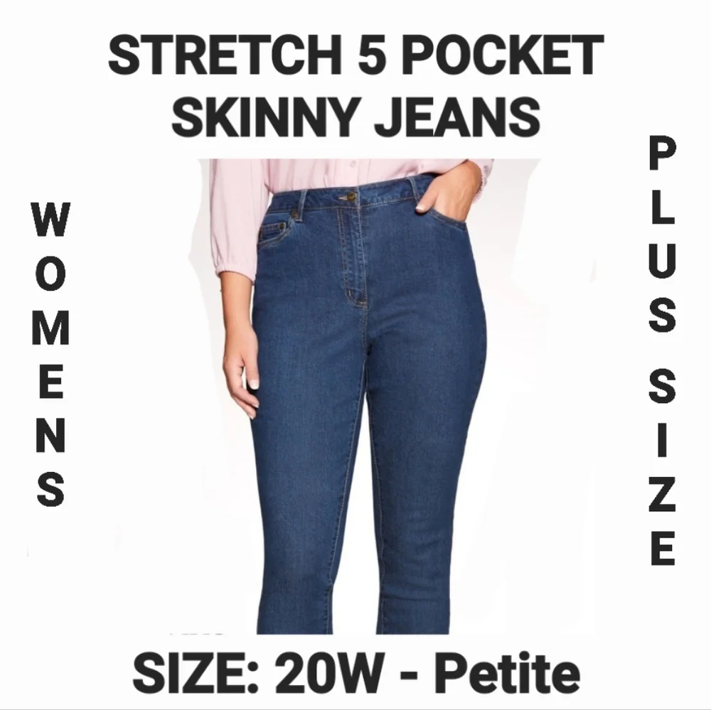 STRETCH 5 PKT SKINNY JEAN - Picture 1 of 4